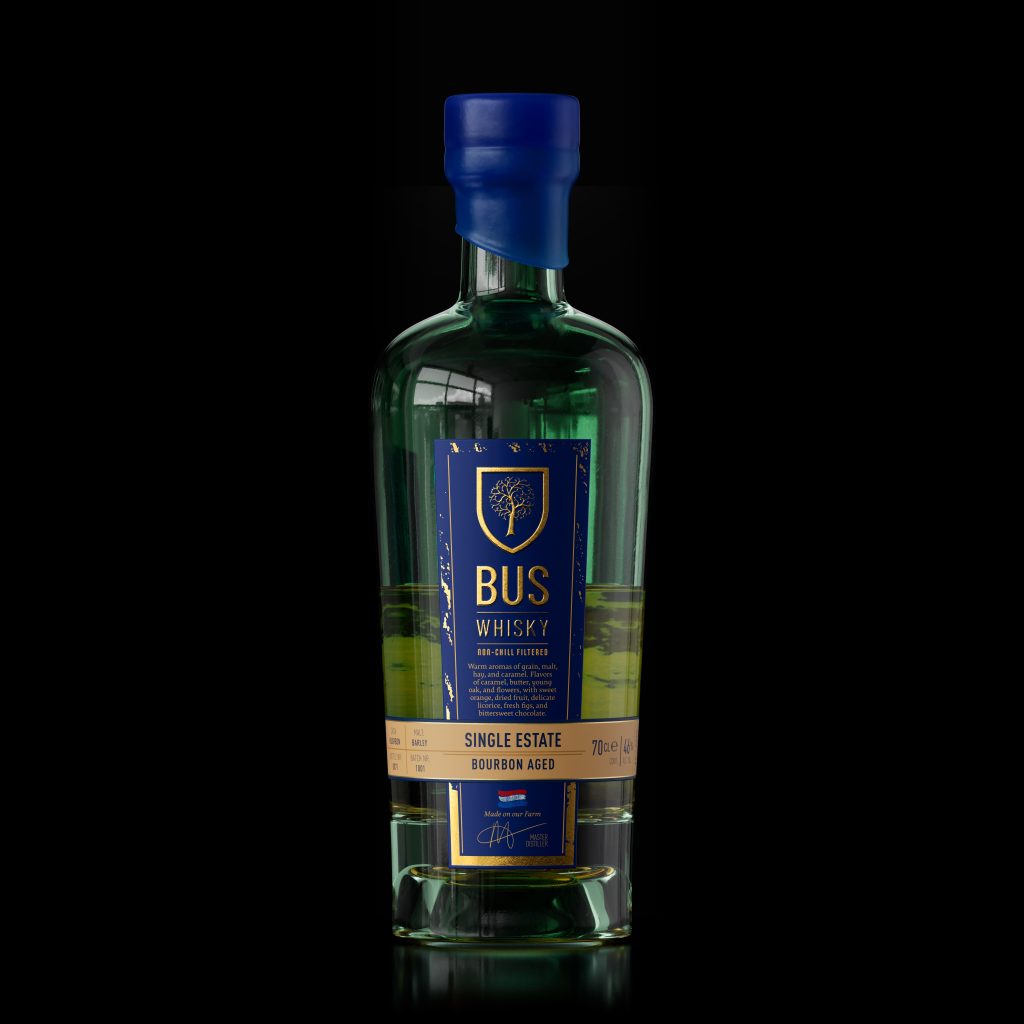 Fles BUS Whisky single malt